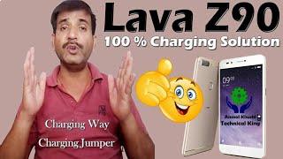 Lava Z 90 100%  Charging Solution by Anmol khushi technical king.