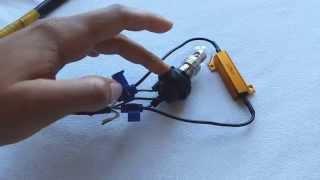 DIY - How to Install LED Blinker / Turn Signal Resistors  - Enlight Tutorial