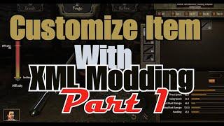 Xml Modding - Creating Custom Items - Part 1