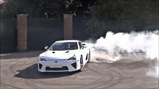 4 minutes of Lexus LFA MADNESS!!