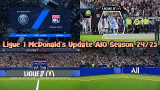 Ligue 1 McDonald'S Update AIO Season 24/25 - PES 2021 & Football Life 2024