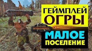 Геймплей Огров в Total War Warhammer 3 (малые поселения)