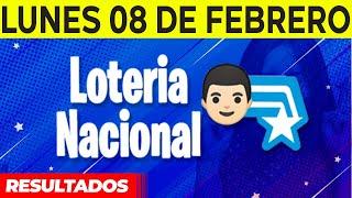 Resultados de La Loteria Nacional del Lunes 8 de Febrero del 2021