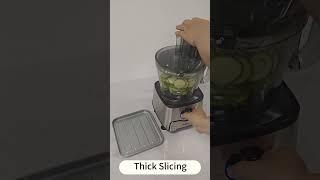 Magiccos Food Processors Shredding and Slicing Zucchini