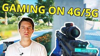 Can You Play Online Games On 4G/5G Internet? Gameplay Ping Tests