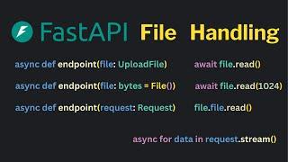 Every FastAPI File Upload Method | Working and Best Practices!