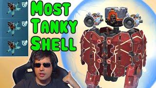 3x FORTIFIER ANCILE SHELL ROBOT Tank Gameplay - War Robots Mk2 WR