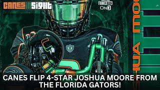 LIVE Instant Reaction: WR Joshua Moore FLIPS to Miami!