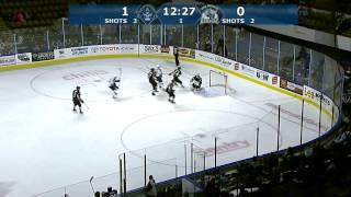 Vladislav Kamenev maneuvers around 2 defenders and scores