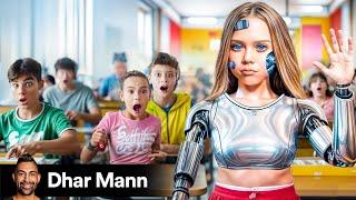 A.I GIRL Is SENT TO SCHOOL As An Experiment! | Dhar Mann Studios