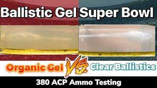 S&W Bodyguard 2.0 10% Organic Ordinance Gel vs Clear Ballistic Gel: Federal HSD and Underwood XTP