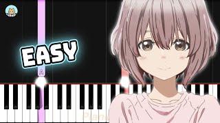 A Silent Voice / Koe no Katachi OST - "lit" - EASY Piano Tutorial & Sheet Music