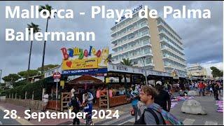 Mallorca️ | Ballermann  | Playa de Palma| VLOG 28.09.24 |