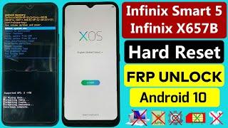 Infinix Smart 5 X657B Hard Reset & FRP Bypass Android 10 | infinix x657b Google Account Bypass