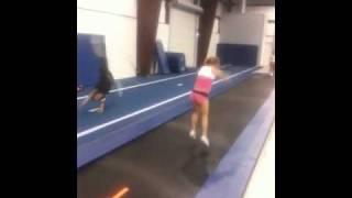 Back handspring layout layout oops