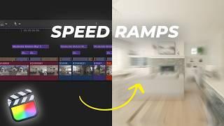 How to Create Smooth SPEED RAMPS For Your Real Estate Videos | Final Cut Pro