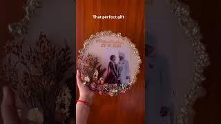 Resin art photo frame  varnmala preservation @Keammittal #trending #shorts #resinart #diy