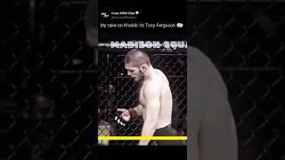 Khabib Vs Tony Ferguson! #ufc #mma #unsocialmindset #khabib #tonyferguson