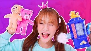 나만의 곰인형 친구 만들기 기계 장난감 놀이  bear workshop  지니