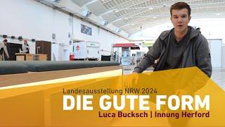 Gesellenstück von Luca Bucksch – DIE GUTE FORM NRW 2024