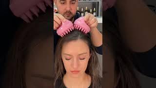 The Best ASMR Relaxing Head Massage by Erdinch #shorts