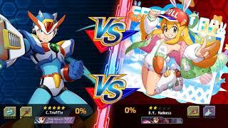 Mega Man X Dive: PVP Against Cowardly Truffle