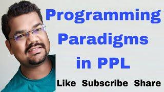 Four Programming Paradigms in PPL | Programming Language Paradigms | Paradigms in Programming