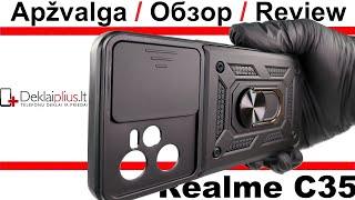 Realme C35 5in1 slide armor dėklas-чехол-case