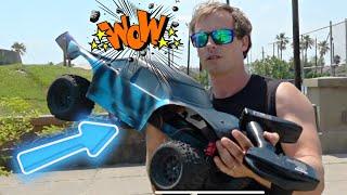 New Traxxas RC Car!!! Skatepark Bash!!!