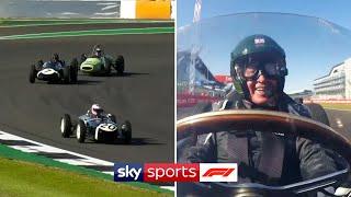 Jenson Button, Martin Brundle & Johnny Herbert race Stirling Moss' vintage F1 cars!