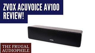 ZVOX AcuVoice AV100 Speaker Bar Review!