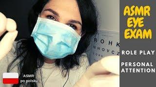 ASMR pl Kontrolne Badanie Wzroku | Routine Eye Examination #Roleplay