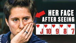 Surprising Opponents With A STRAIGHT FLUSH  ️ PokerStars