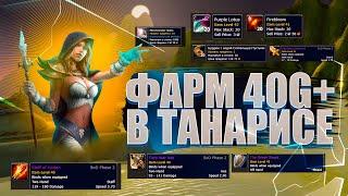 Фарм WoW SoD - Как фармить 40Г+ во второй фазе в Танарисе