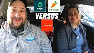 Is Instacart & Shipt More Profitable Than Doordash? | Multi-App Ride-Along Vlog