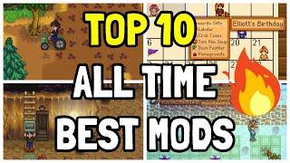 The Top 10 All Time MOST Popular Mods Ever in Stardew Valley!