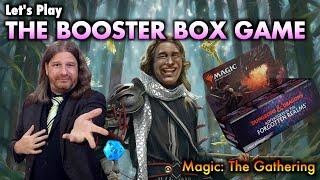 Let's Play The Booster Box Game For The Dungeons & Dragons MTG Set!