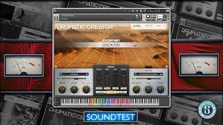 DRUMATIC CREATOR In Session Audio ALL KIT AND PRESET SOUNDTEST