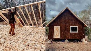 How We Built Our Mortgage Free Cabin: From The Ground Up. The Birth Of Our Homestead.