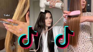 Hair care and growth tips || TikTok Compilation   AESTHETIC #2