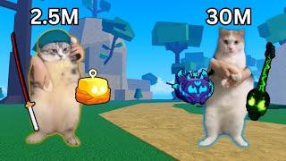 Blox Fruits PVP But It's Cats.