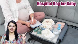 Baby के लिए Hospital Bag में क्या Pack करें ? | What’s in my Hospital Bag?