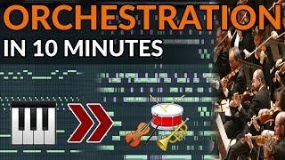 From Piano To Orchestra in 8 Minutes - How To Write Orchestral Music