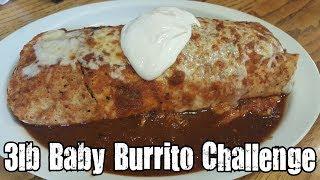 3lb The Baby Burrito Challenge (Gorditos)