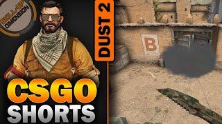 BLOCK B DOORS WITH THIS SIMPLE SMOKE | DUST 2 | CSGO SHORTS