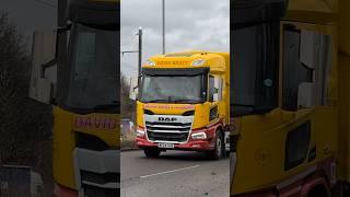 David Bratt DAF XD #truck at Trafford Park #shortvideo #shorts #youtubeshorts