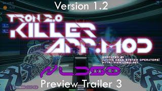 TRON 2.0 - KILLER APP Mod v1.2 Preview Trailer 3 (Multiplayer Weapons Test) (1080p HD)