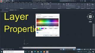 FULL LAYER PROPERTIES & BYLAYER || ALL LAYERS SETTING