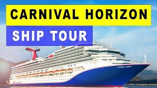 Carnival Horizon Ship Tour  