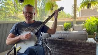 Monday Mornin' 'Jo - Oh! Susanna - Clawhammer Banjo Song - Open E Tuning